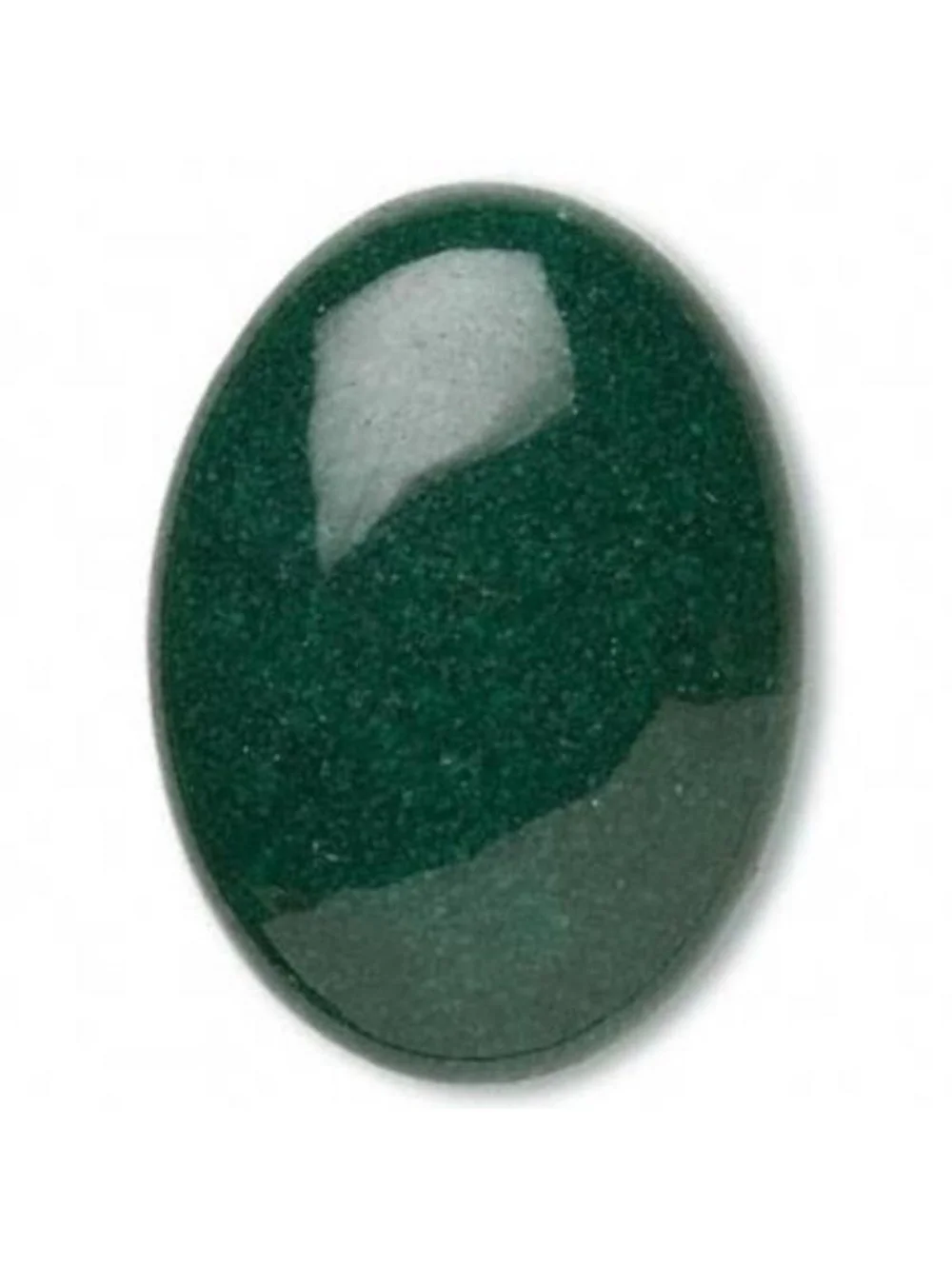 Green Mountain Jade 30x22mm Domed Oval Gemstone Cabochon